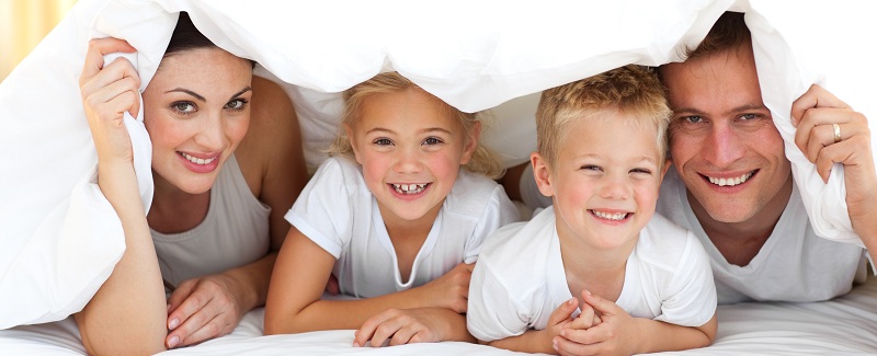 Home family portrait